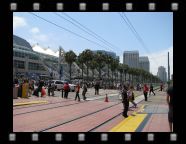 Here's the outside of the convention center. It's plenty huge...